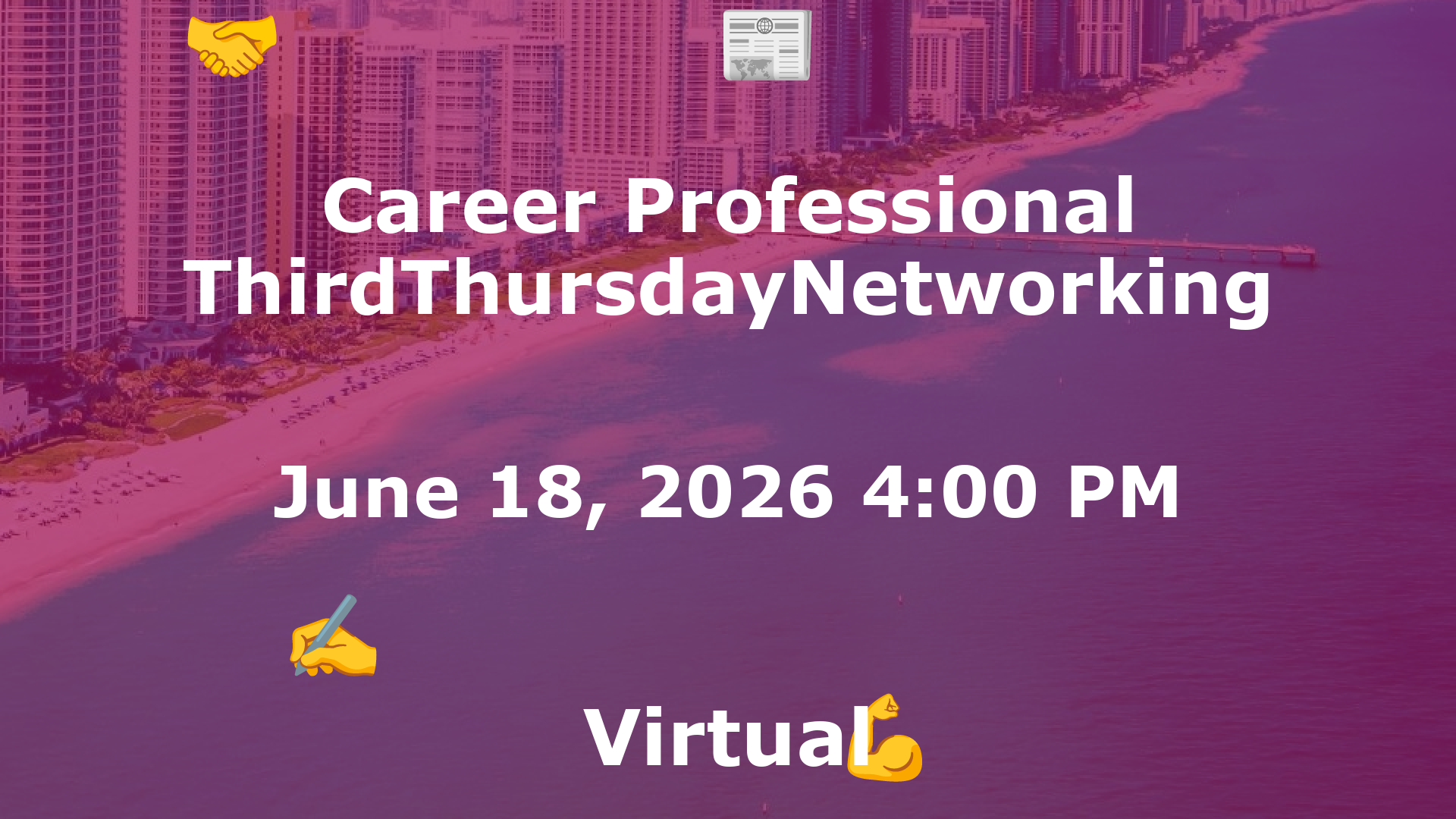 Career Professional ThirdThursdayNetworking  event image